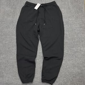 Jordan Air Jordan Pants Mens XXL Tall Black Joggers Zip Pocket Tonal FJ0696-045